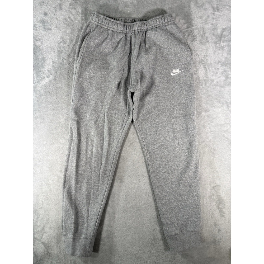Nike Joggers Womens Medium Grey Sportswear Club Fleece Sweatpants